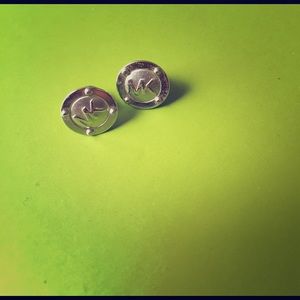 Silver Michael Kors Earings